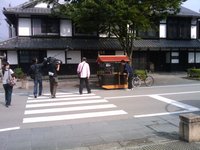彦根リキシャが朝日放送「せのぶら」に登場