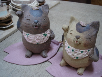 さくら展は 明日からですよー