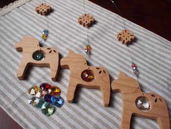 お山の文化祭 サンキャッチャー 作り