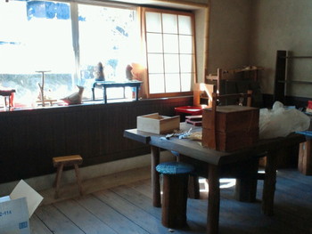 お山の冬じたく展 開店まであと6日