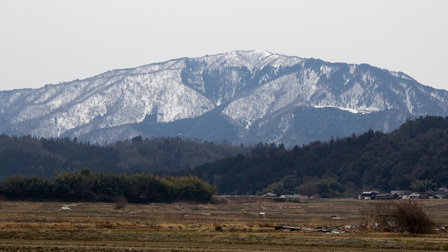 積雪時の蛇谷ヶ峰/朽木スキー場から 積雪時の蛇谷ヶ峰/朽木スキー場から