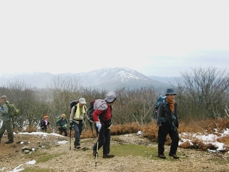 晩秋の蛇谷ヶ峰
