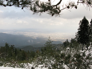 厳冬期地蔵山~愛宕山