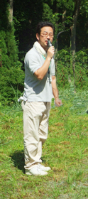 木の伐採見学と森の仕事体験① 木の伐採見学