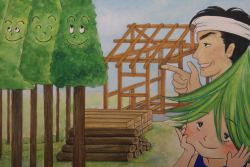 第354回 『もりりんの木のおうち』‐16