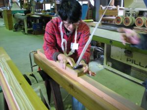 第431回 しごと場めぐり カンナ掛け体験