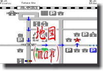 地図: