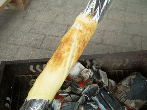 バームクーヘン作りに挑戦だっ♪その2
