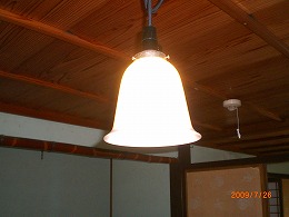 電灯の笠 色色