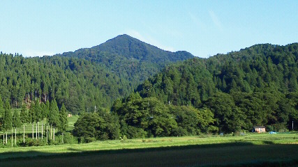 夏の終わりの墓谷山