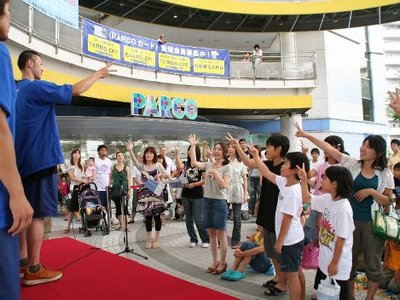 【イベント】大津パルコに選手が登場!