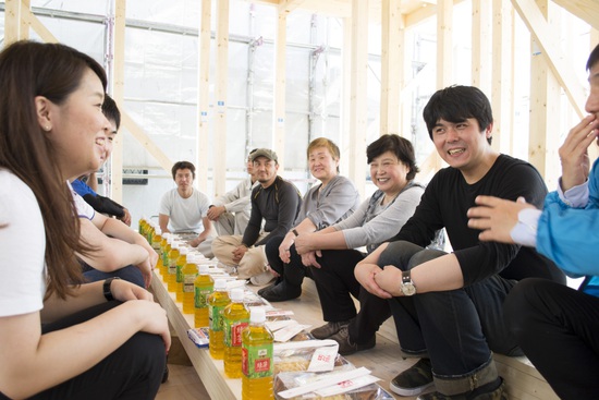 N様邸の上棟式! N様邸の上棟式!