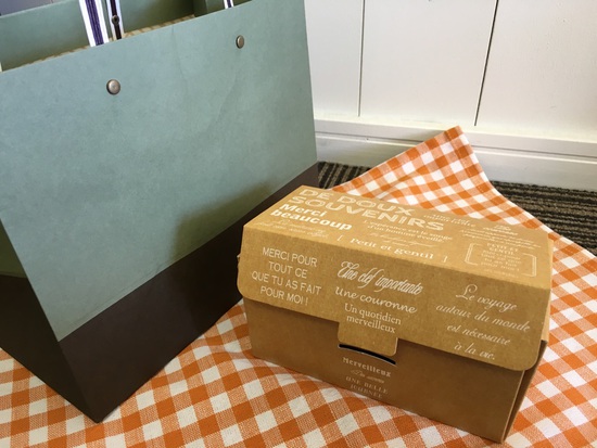 お洒落なチョコを頂きました! お洒落なチョコを頂きました!
