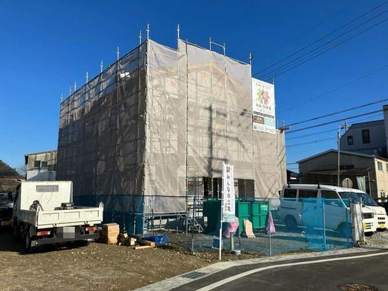 新しいモデルハウス建築中♪ 新しいモデルハウス建築中♪