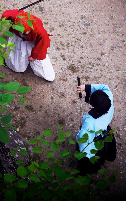 彦根城コスプレ・るろ剣/ rurouni kenshin japanese cosplayers 彦根城コスプレ・るろ剣/ rurouni kenshin japanese cosplayers