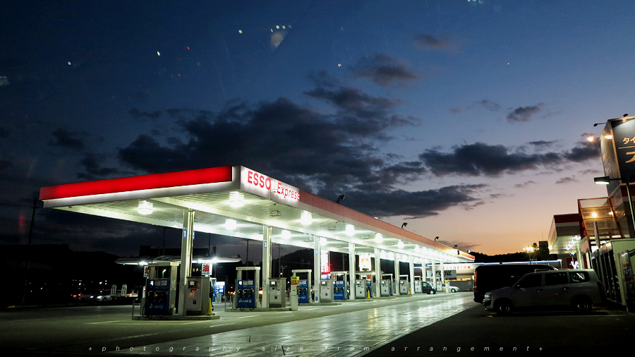 Canon PowerShot G1X 夕方 夜景