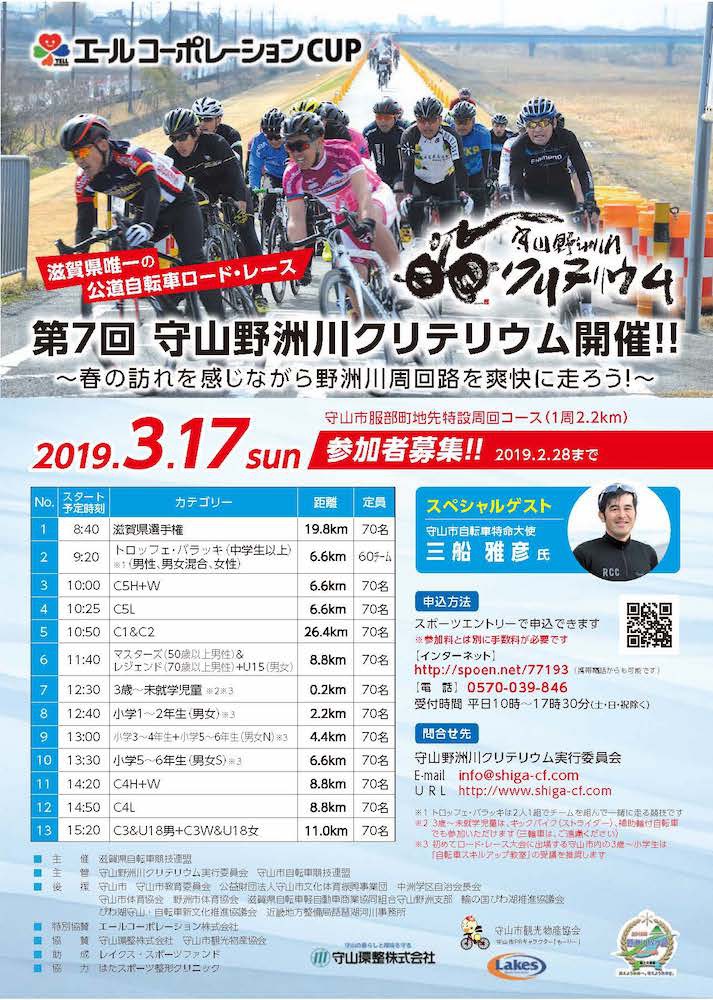 3/17 守山で 自転車レース「クリテリウム」 3/17 守山で 自転車レース「クリテリウム」