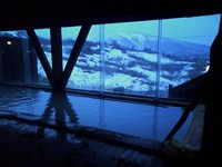 旅行中。1 雪見風呂