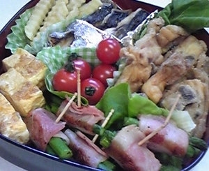 ma 朝から揚げ物をする