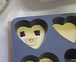 電子レンジでカップケーキ
