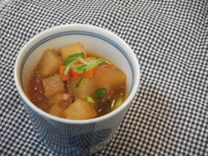 ジローの辣油で鬼嫁スープ