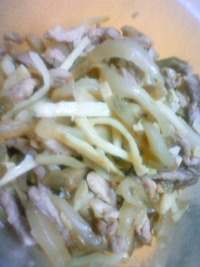 張さんの搾菜の炒めもの