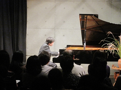 内藤晃氏　ピアノコンサート