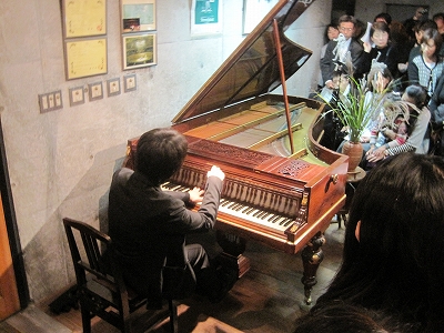 内藤晃氏　ピアノコンサート