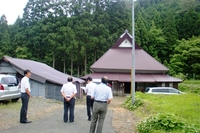 空き家調査 in 雲洞谷(うとだに)
