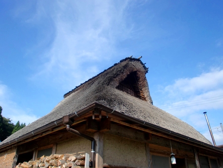 >講師の福井朝登先生が改修した在原の自宅古民家