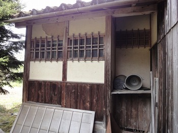 改修前のトイレ部分