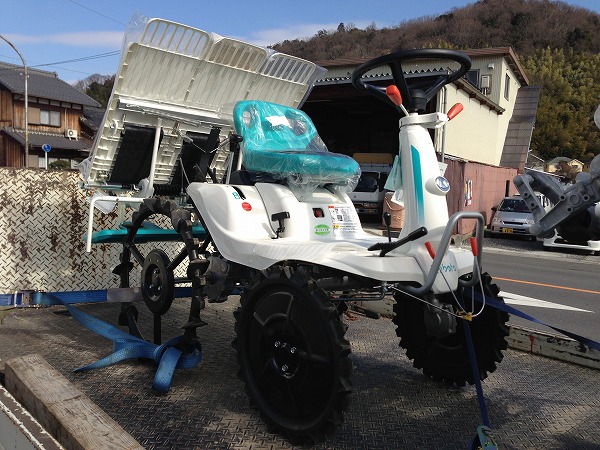 クボタ田植機EP3、EP4納品