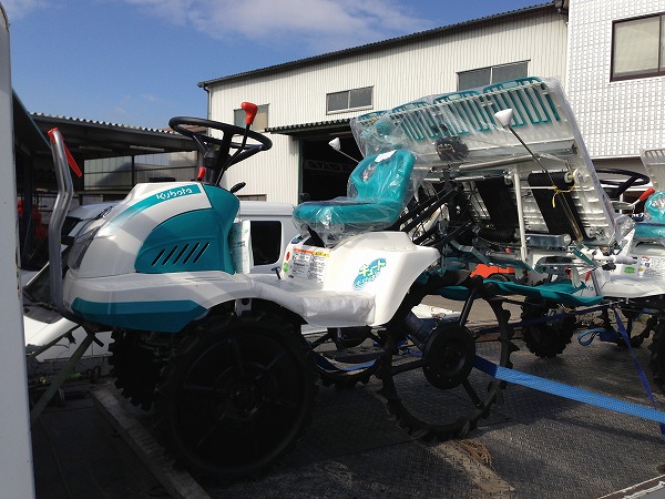 クボタ田植機EP3、EP4納品