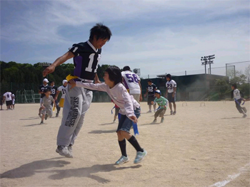 「フラッグフットボール教室」