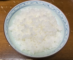 新米を炊きました 新米を炊きました