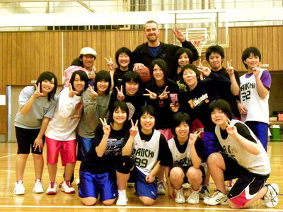 #45レイ・シェファー選手 復興支援ボランティア活動レポート