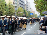一週間前の時代祭