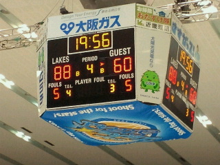滋賀レイクスターズ勝利!