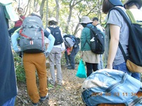 りすの食べあと探しと水源の森ふれあい登山