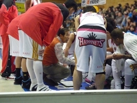 激闘のあと 秋田ノーザンハピネッツ