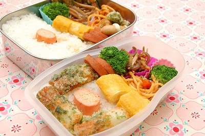 パパと作ったお弁当♪