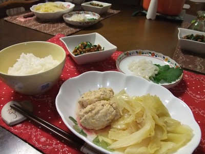 今日の晩ご飯♪