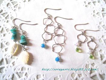 ネックレス&ピアス