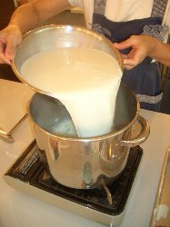 豆腐づくり体験