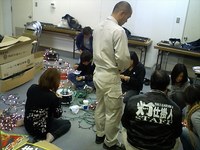 電球チェック作業第一日目