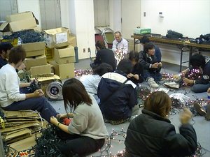 イルミチェック作業3日目!(うれしい事が・・)