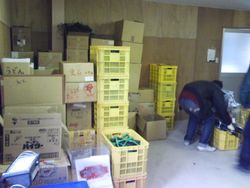 撤収完了しました。