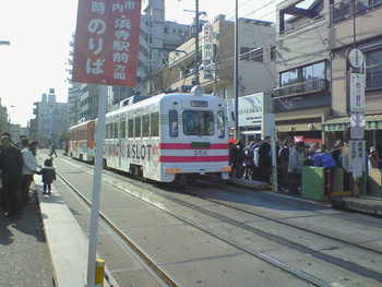阪堺線に乗って初詣〜♪♪♪