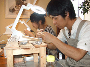 大阪店 自分で作る指輪