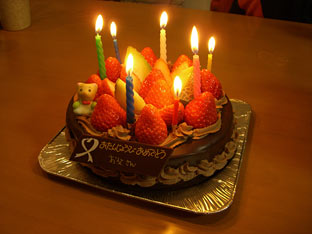 誕生日のプレゼント!